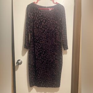 Vintage Cache velvet like dress